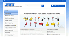 Desktop Screenshot of hoist-parts.com